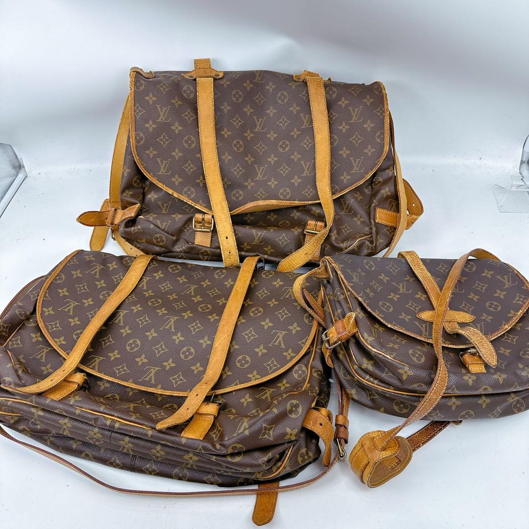 ルイヴィトン ソミュール30 ソミュール43 3点おまとめ - メルカリ