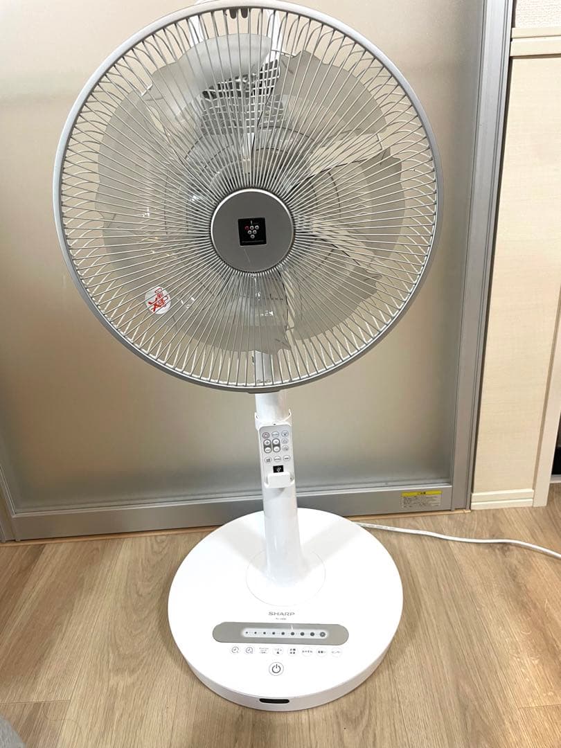 SHARP シャープ　扇風機　PJ-J3DG-W 2019年製 Amazon | シャープ プラズマクラスター搭載 ネイチャーウイングタイプ