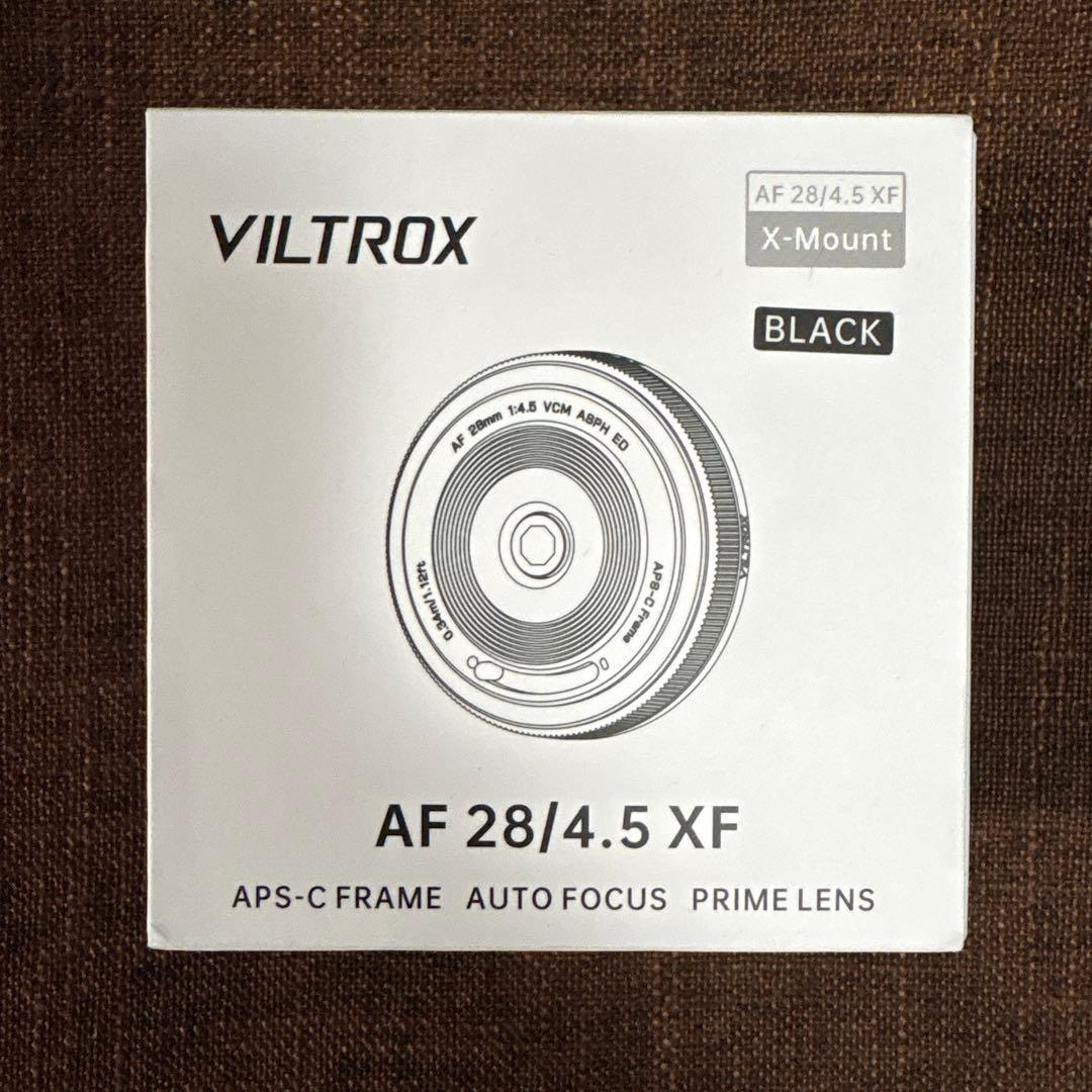 VILTROX AF 28mm F4.5 Xマウント Viltrox AF 28mm F4.5 AIR フルサイズ X 富士フイルムXマウント