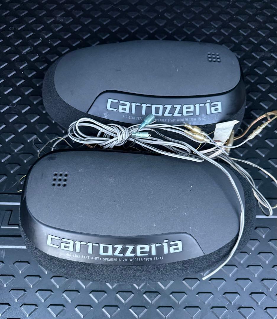 希少　carrozzeria PIONEER TS-A7 TS-STX710AS pioneer pioneer carrozzeria satellite speaker car rear