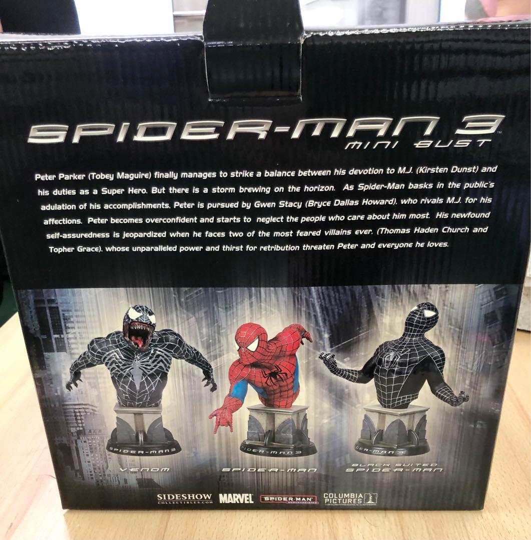 スパイダーマン3 ヴェノム ミニバスト サイドショウ - メルカリ