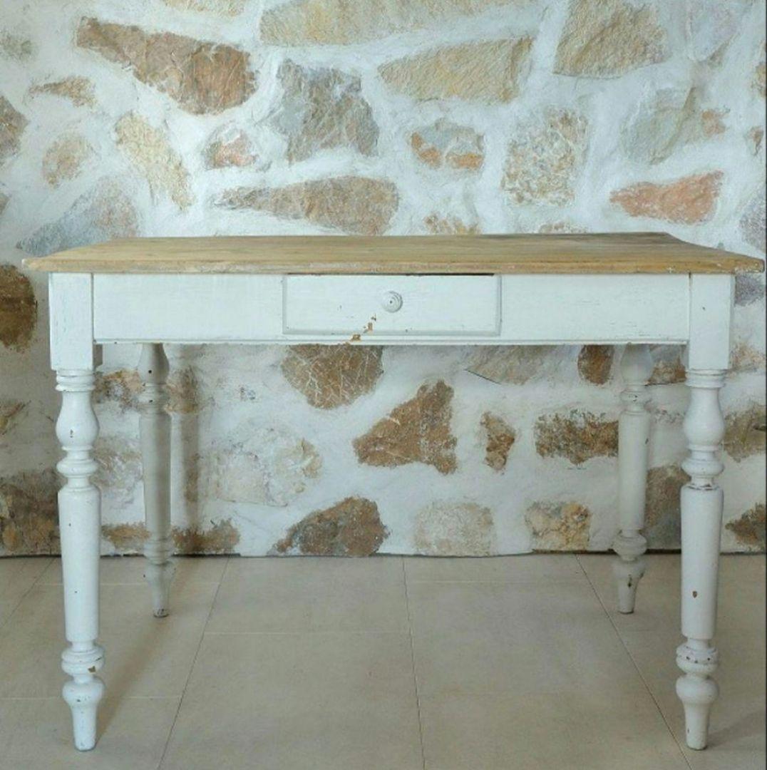 ダーリンアンティーク❤フランス テーブル フランスアンティーク 木製のダイニングテーブル/組立式 - L'atelier