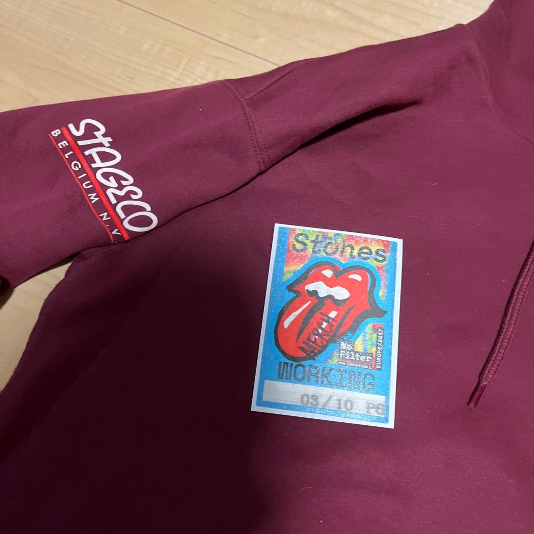 rolling stones ツアー 2017 パス スタッフ レア パーカーの通販はau