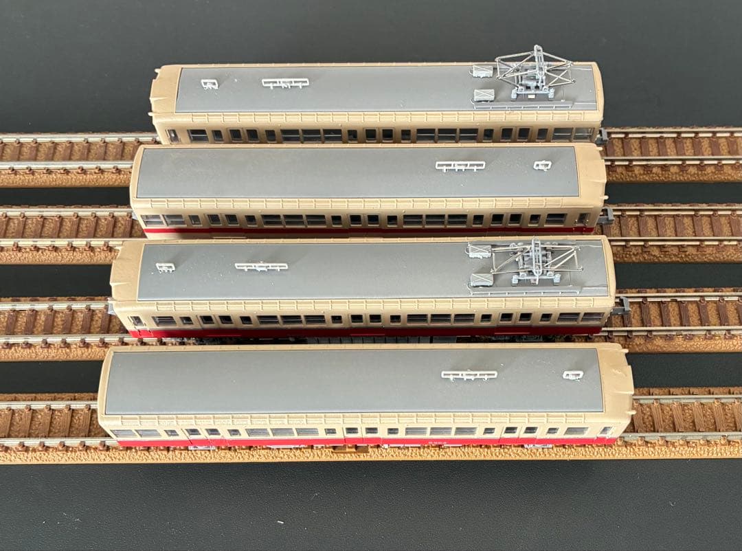 管理番号1706 都営5000形 Nゲージ 未塗装キット素人組立品4両