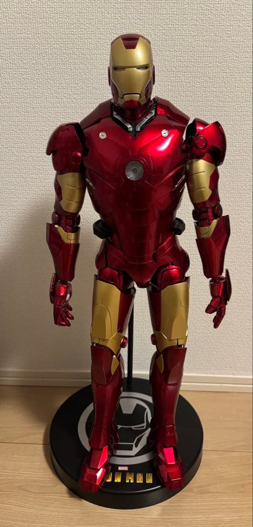 た*う様 アイアンマン ディアゴスティーニ　フィギュア 60cm 全長60cm】『アイアンマン マーク3』巨大フィギュアが完成