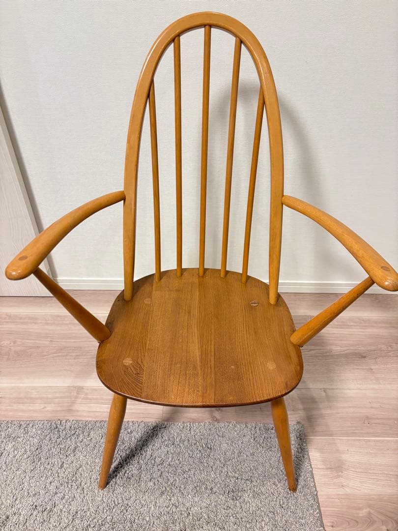 ERCOL アーコールチェア クエーカーチェア ライトオーク アームチェア