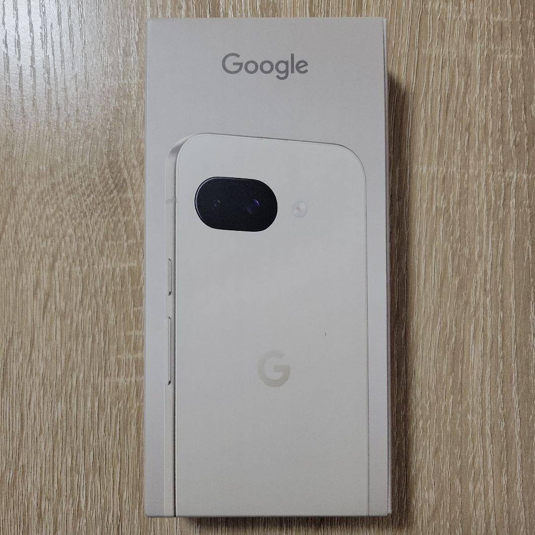 【未使用】Google Pixel 9a Google Pixel 新品未開封 9a 128GB+8GB Porcelain 白 SIMフリー