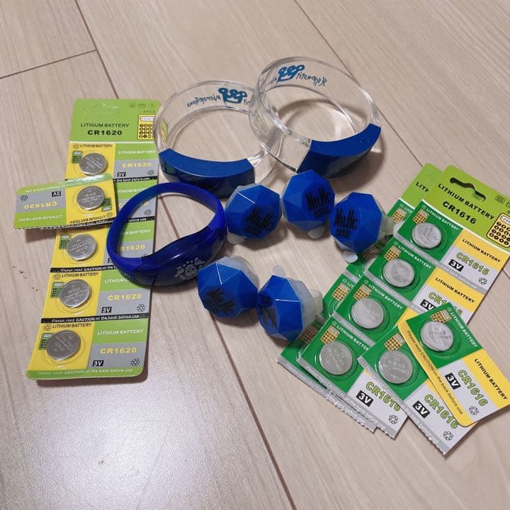 ヒプノシスマイク リングライト バングルライト 碧棺左馬刻 替え電池