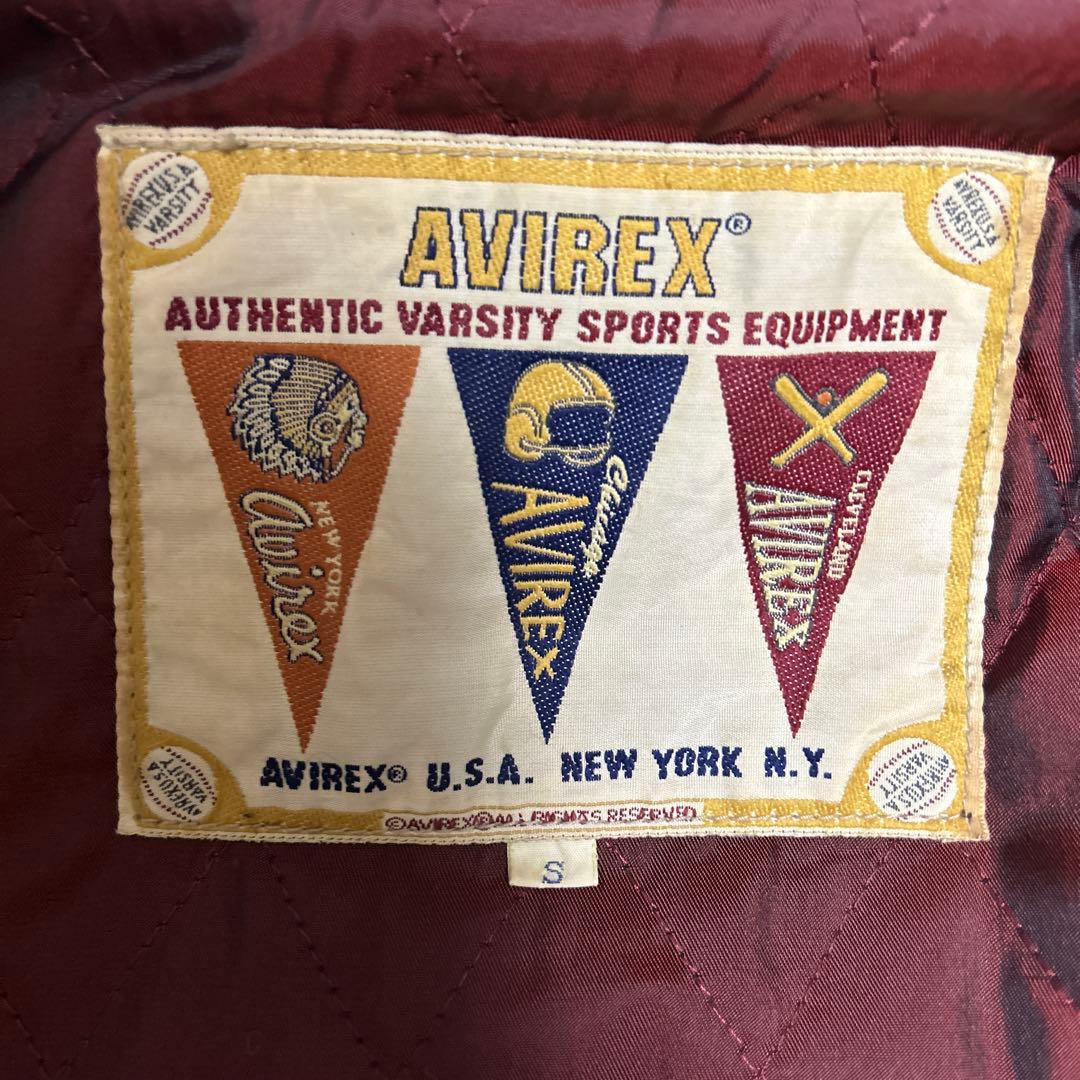 AVIREX 90s AII Star Goalers ACHLレザージャケット