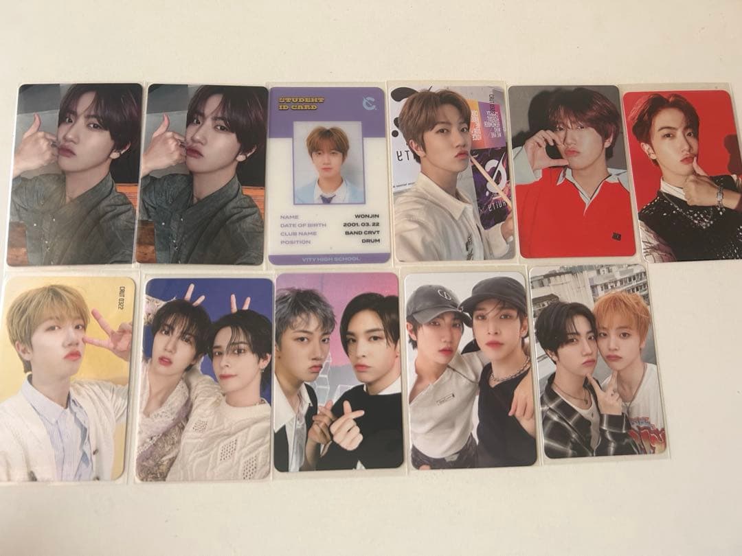 CRAVITY ウォンジン トレカ セット - メルカリ