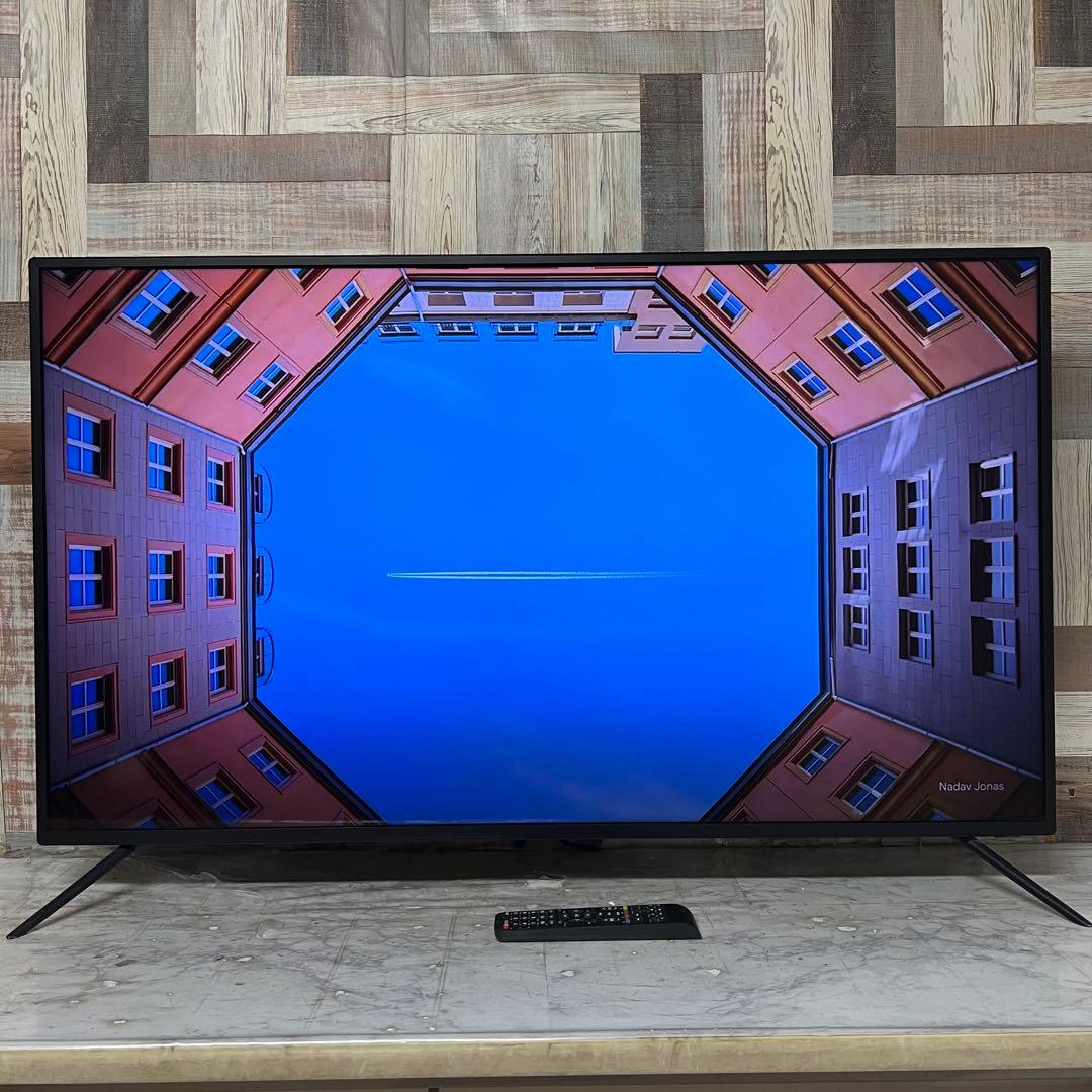 即日受渡❣️全国送料込ティーズネット50型液晶テレビ裏番組録画省エネ薄型