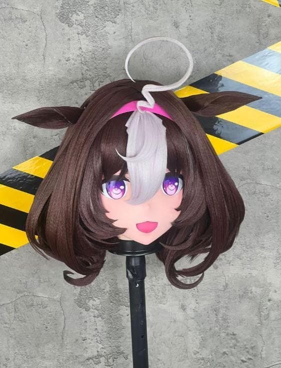 キグルミ ウマ娘 全頭ヘッド コスプレ マスク 特撮風 オーダーメイド