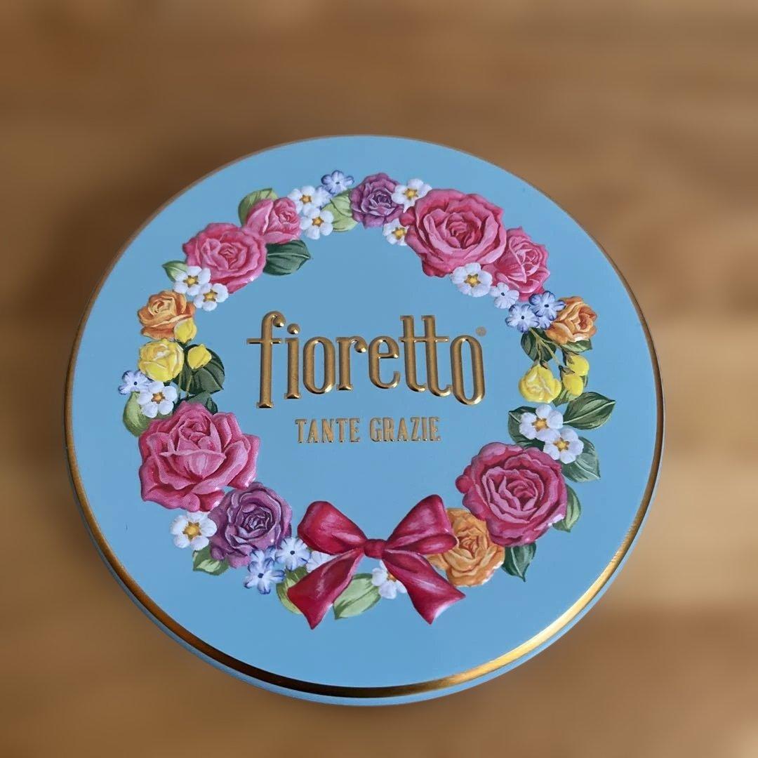モロゾフ fioretto 花柄チョコレート缶 空き缶 お菓子缶 - メルカリ