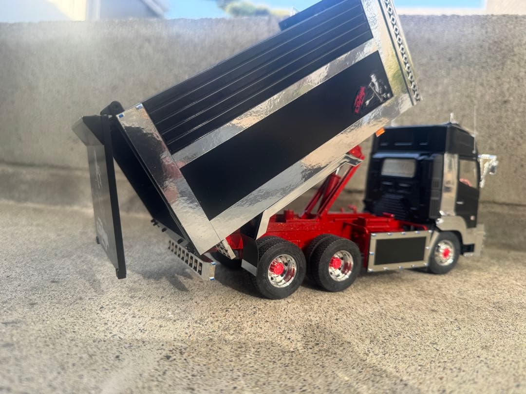 信*郎様 値下げ アオシマ 1/32 深箱ダンプ改17プロフィア YAZAWA仕