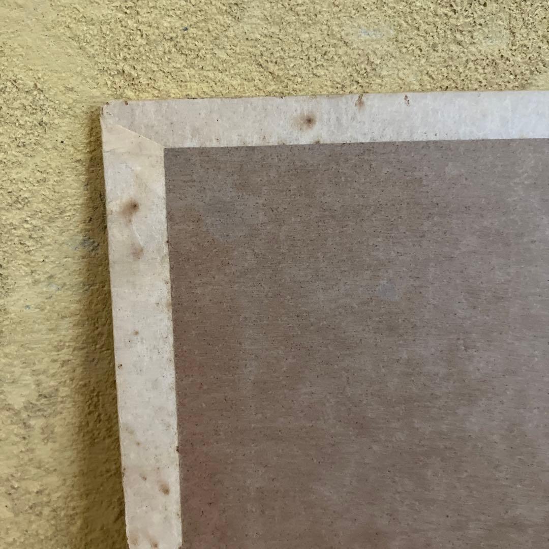 高越甚 画寸約41×31.5cm 58.1.16 美術品 日本画 風景画 絵画