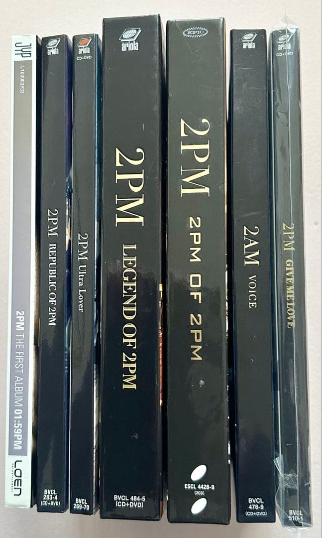 希少】2PM CD アルバム 7枚セット まとめ売り DVD 2010〜 - メルカリ