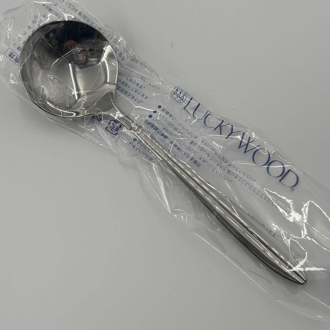 ラッキーウッド カトラリーセット 20本セット 未使用 箱付き