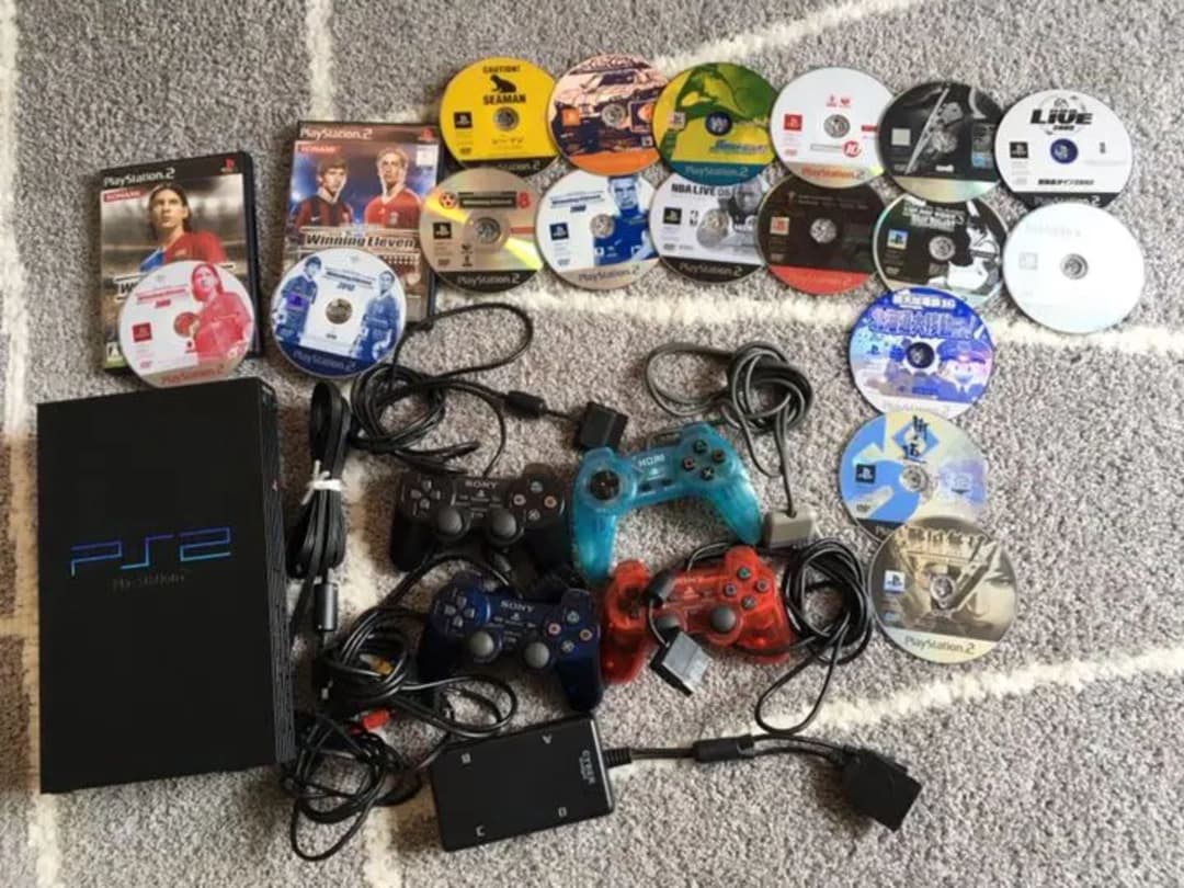 【値下げ】プレステ2 コントローラー4つ　ソフトたくさん 楽天市場】【60日保証キャンペーン中】PS2 プレイステーション2