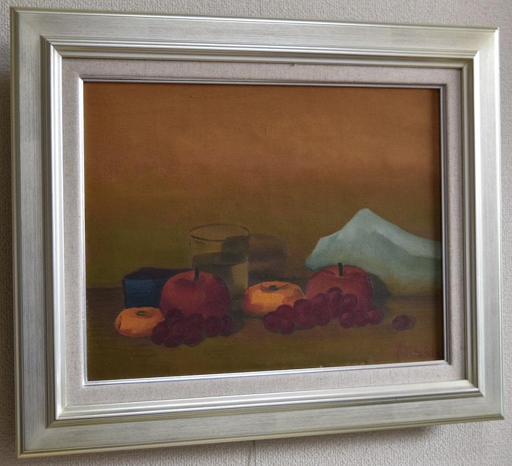 真作保証・理髪師の画家 大正～昭和期 岩井弥一郎 肉筆作品・静物画