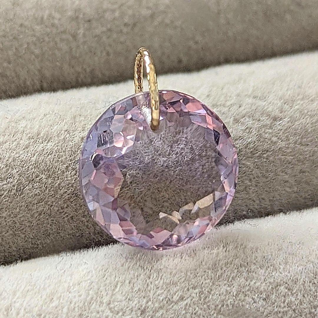 ♢N♢K18 アメトリン 5.7ct ネックレスチャ―ム ペンダントトップ