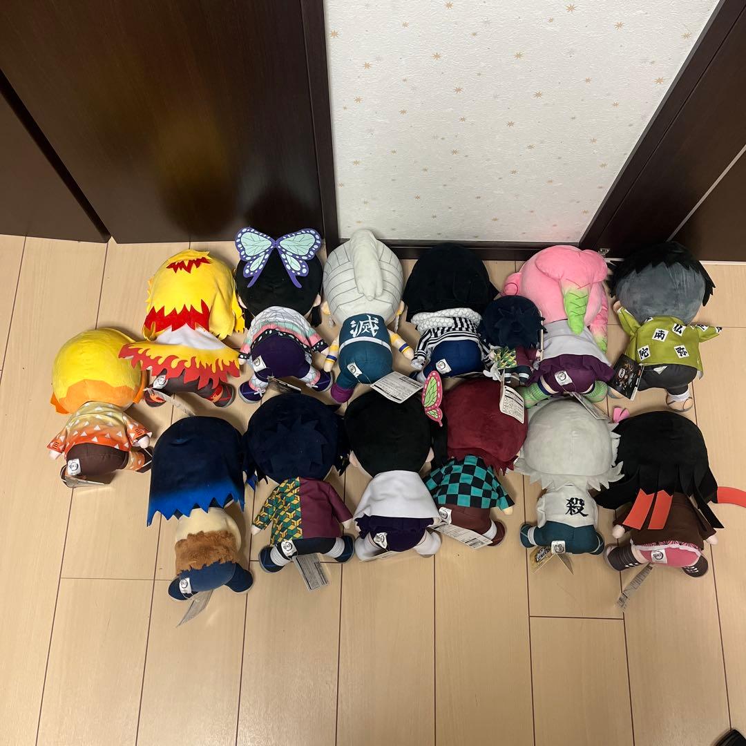 鬼滅の刃 ぬいぐるみ14点まとめ売り 全タグ付き - メルカリ