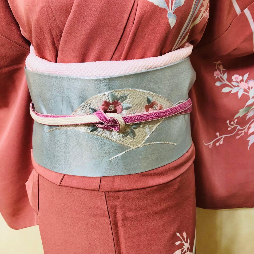 正絹訪問着‼️作家落款上質上品貴賓溢れる⭐︎4点セット⭐︎金糸刺繍