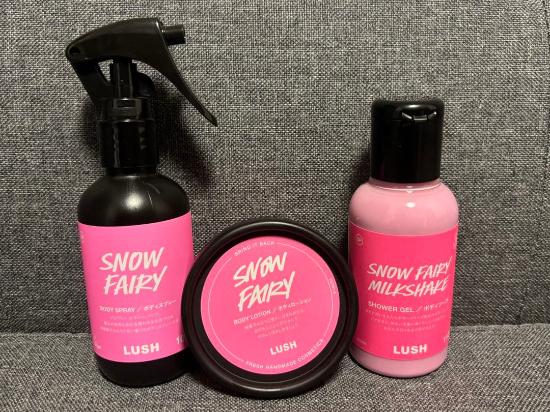 LUSH スノーフェアリー ボディケア3点セット - メルカリ
