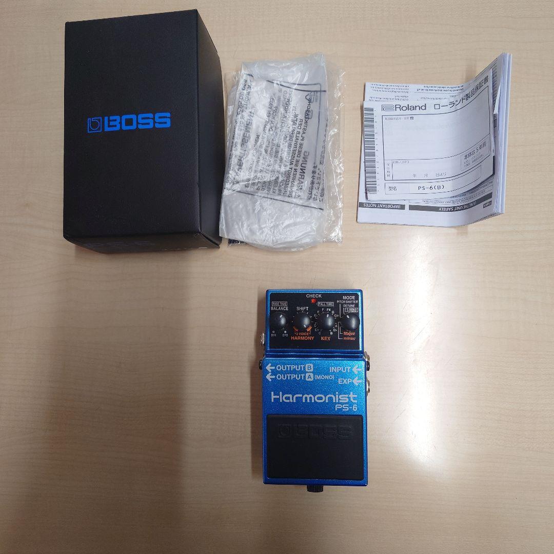 BOSS PS-6 ハーモナイザー BOSS / PS-6の特徴と使い方などをレビュー。3声もOK、ワーミーや