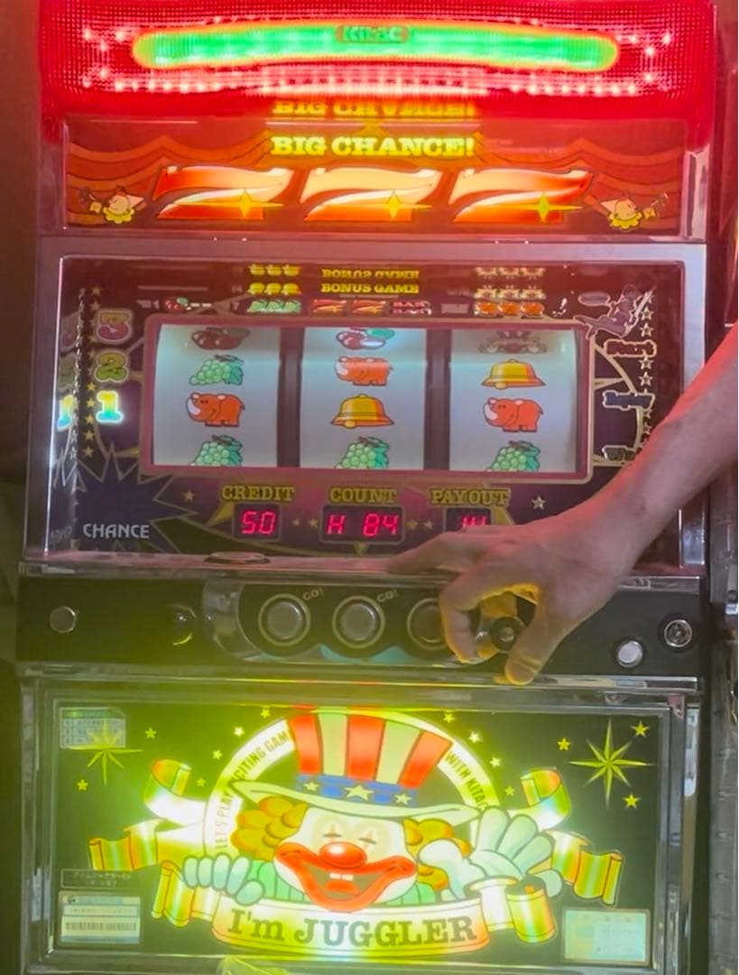 【希少パネル】アイムジャグラー５号機　実機　ブラックパネル スロット実機 激レア アイムジャグラーEX ブラックパネル オプション