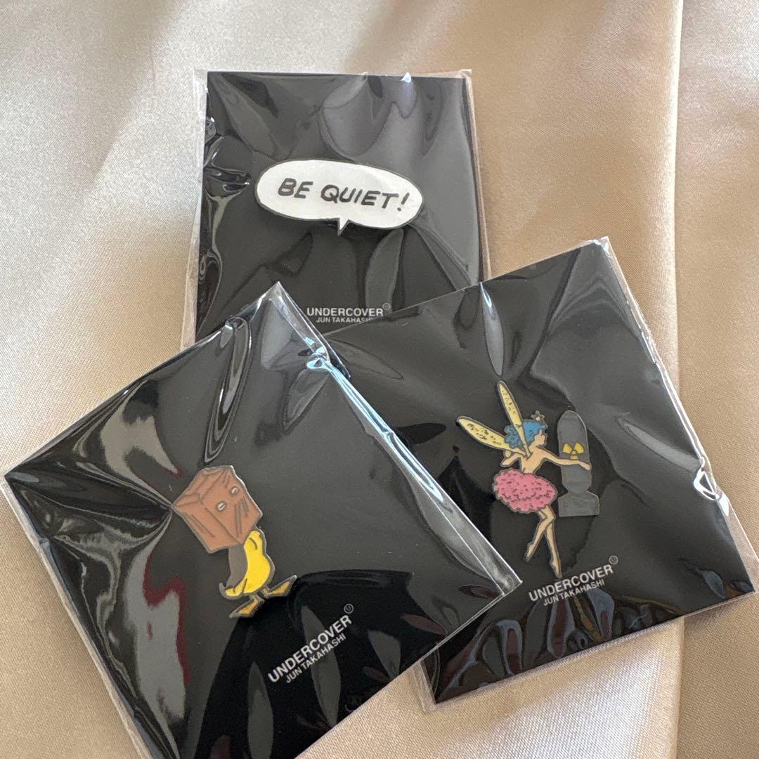 新品未使用品　アンダーカバー　ピンズ ピンバッジ　3個セット GU x UNDERCOVER コラボ ピンズセット ピンバッジ 新品未使用 - メルカリ