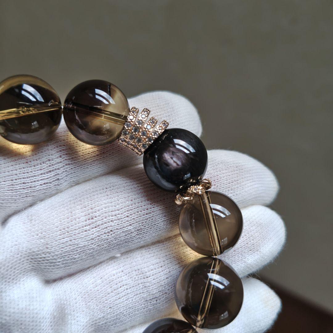 おまとめ専用です♡新作♡非加熱、非照射スモーキーシトリン、極みハイパーシーン