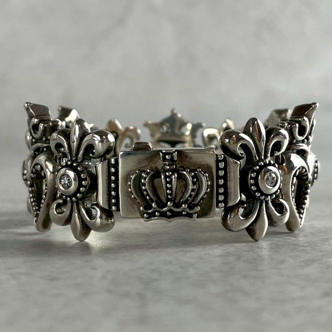 ロイヤルオーダー Royal order ブレスレット クイーンクラウン 925