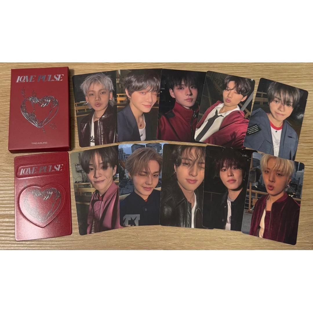 TREASURE LOVE PULSE 10枚 特典 コンプ トレカ マグネット - メルカリ