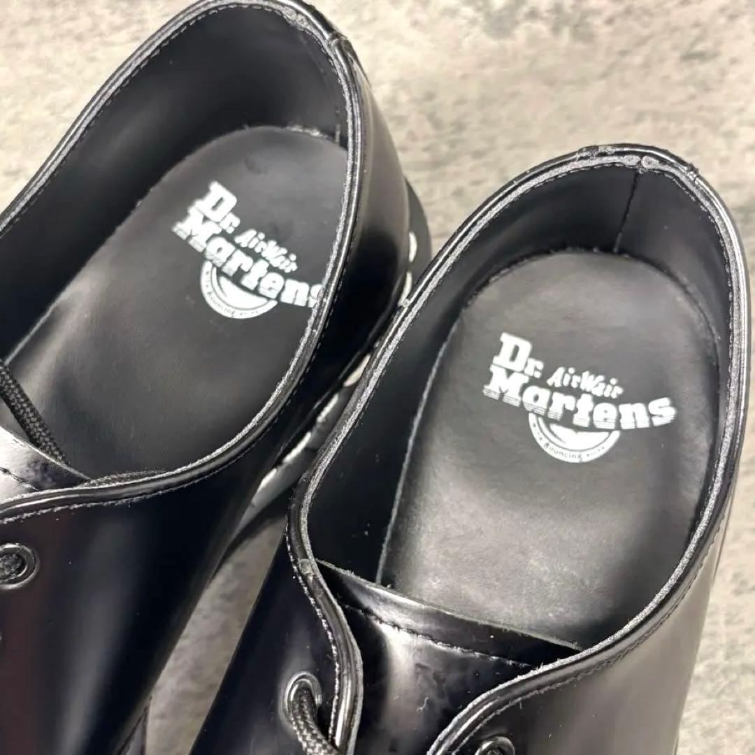 美品】UK8 (27cm)ドクターマーチン 1461 WS ホワイトステッチ - メルカリ