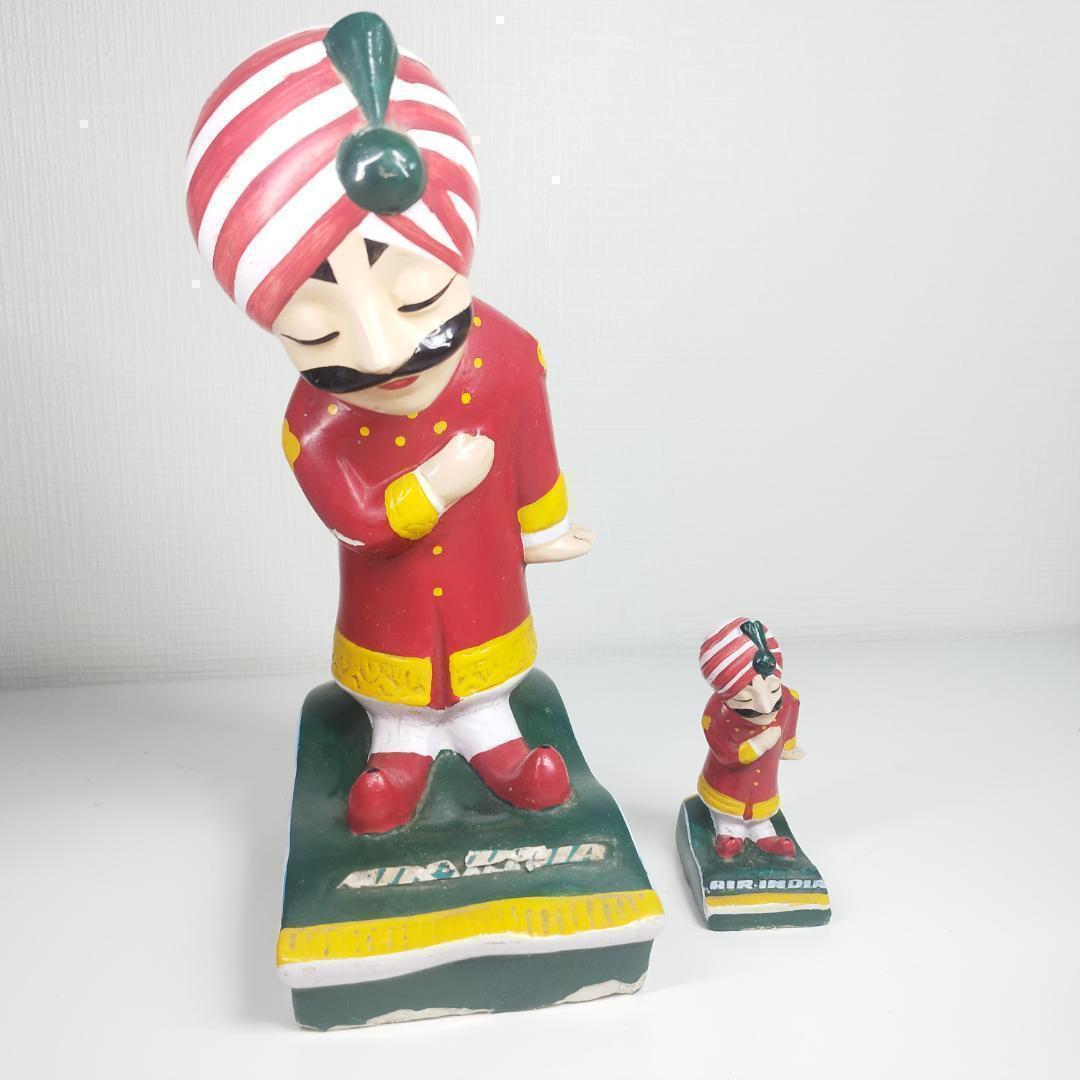 マハラジャ Air India インド航空 ビンテージ 70's 置物 hAT4 - メルカリ