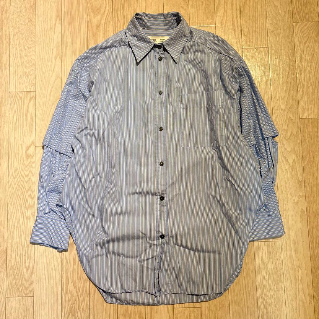 ZARA MAISON SPECIAL コラボ ストライプ シャツ - メルカリ