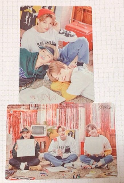 StrayKids トレカセット StrayKids スキズ “合 (HOP)” ①店舗特典トレカ一覧 KMS再販