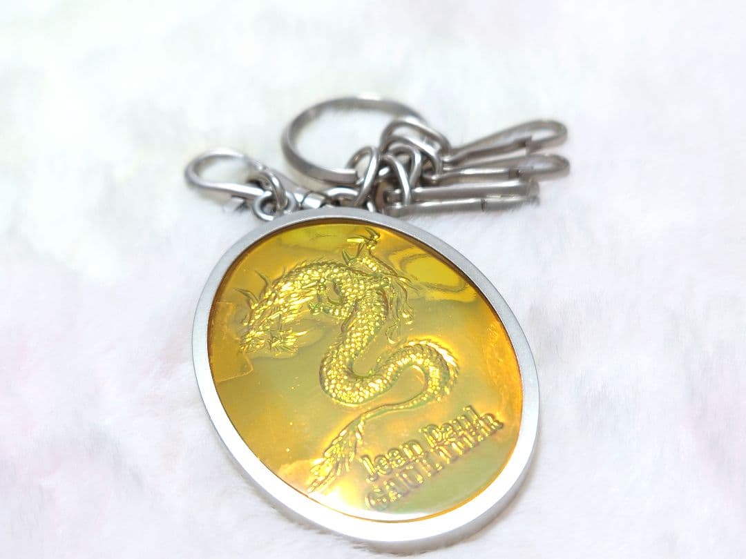 ジャンポールゴルチエ ドラゴン 龍 プレート キーリング キーホルダー 新品 希少 Jean Paul GAULTIER ジャンポールゴルチエ ドラゴン 龍