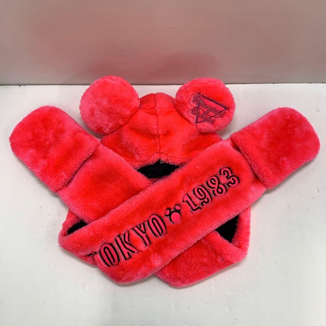 ディズニー フード付き マフラー ファン キャップ TOKYO 1983 - メルカリ