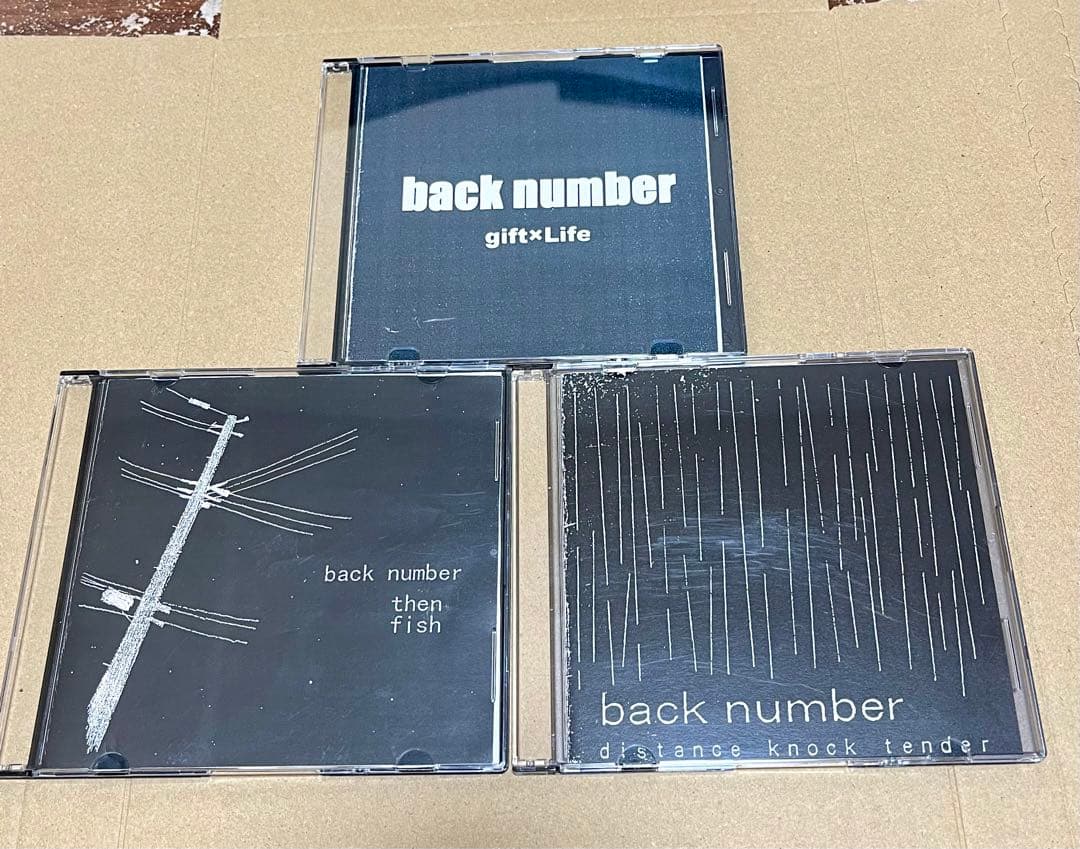 激レア！「back number 」デモCD3作品まとめ売り！ - メルカリ