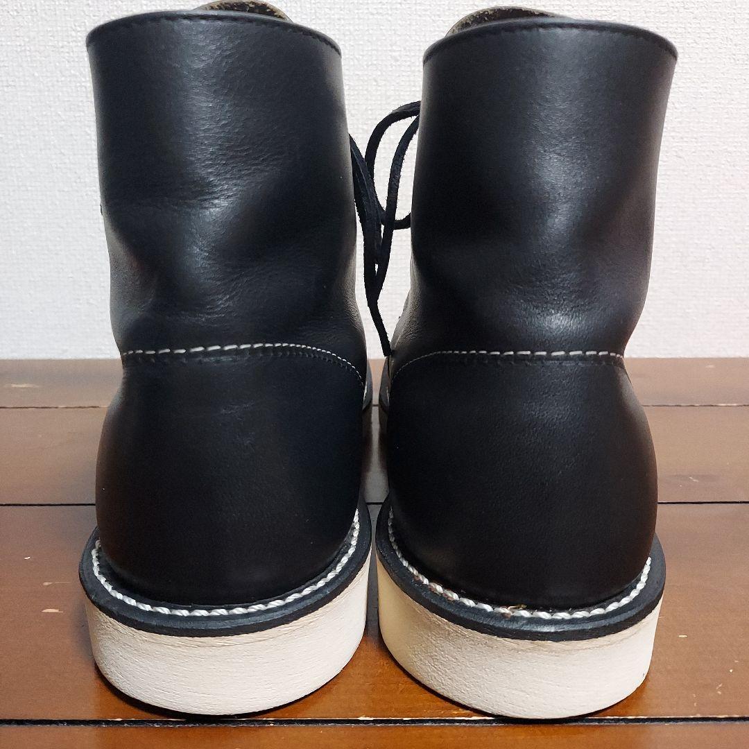 RED WING 9070 US8D レッドウイング ブラックハーネス 美品 - メルカリ