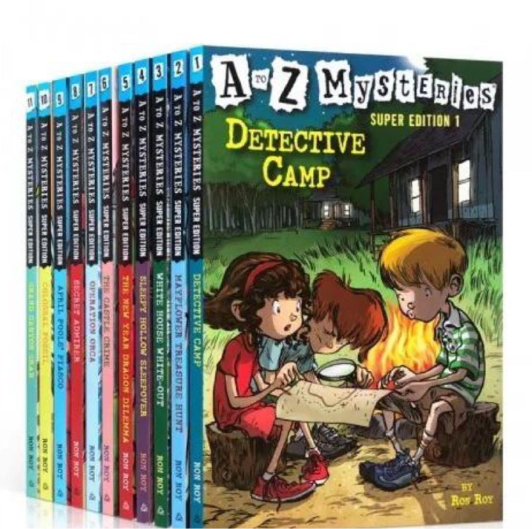 春休みセールA-z mysteries,cam jansen4セット