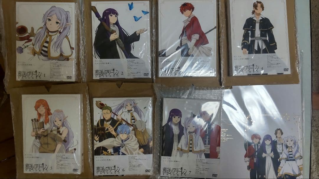 「『葬送のフリーレン』Vol．1 -7DVD」初回限定版 Silencer CD 一覧 通販｜ブックオフ公式オンラインストア