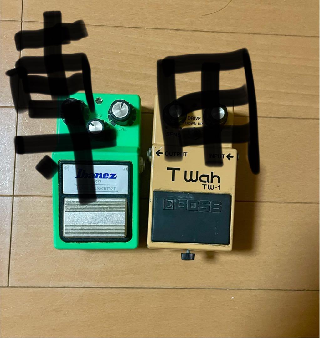 Ibanez TS9 & BOSS TW-1 エフェクターセット Ibanez TS9 & BOSS TW-1 エフェクターセット BOSS SD-1とIbanez TS9を