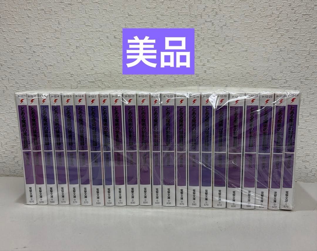 とある魔術の禁書目録(インデックス) 文庫 全22巻セット セット】とある魔術の禁書目録(インデックス) 文庫 全22巻 完結セット