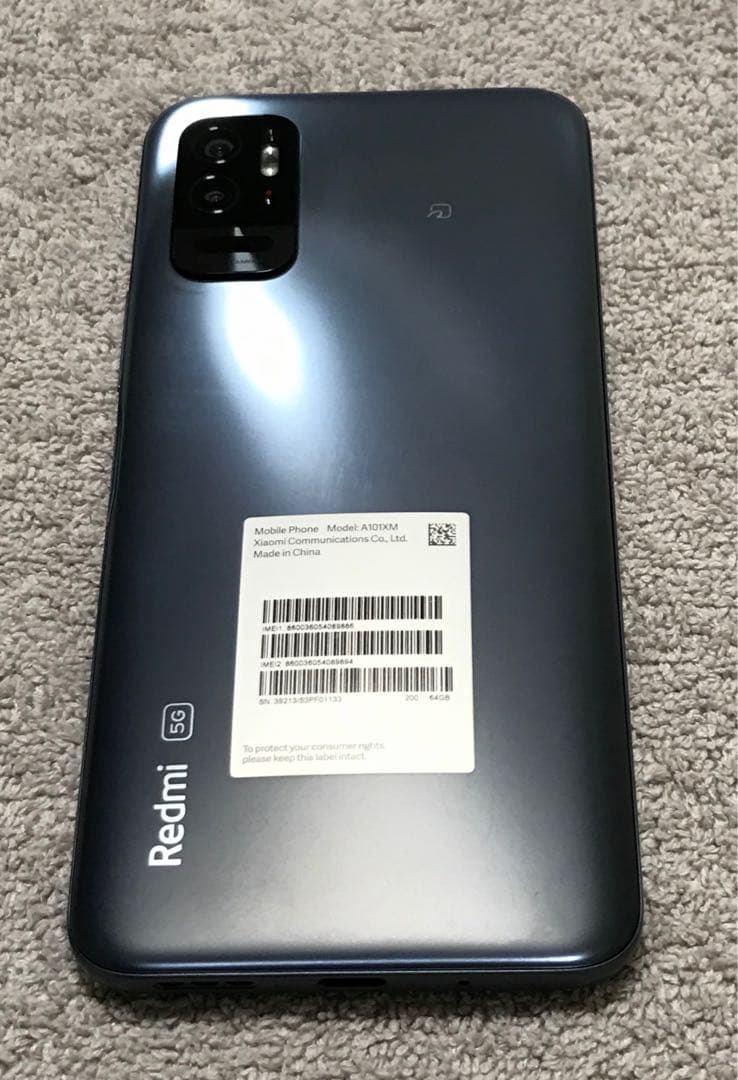 Redmi Note 10T 64GB A101XM 良品 - メルカリ