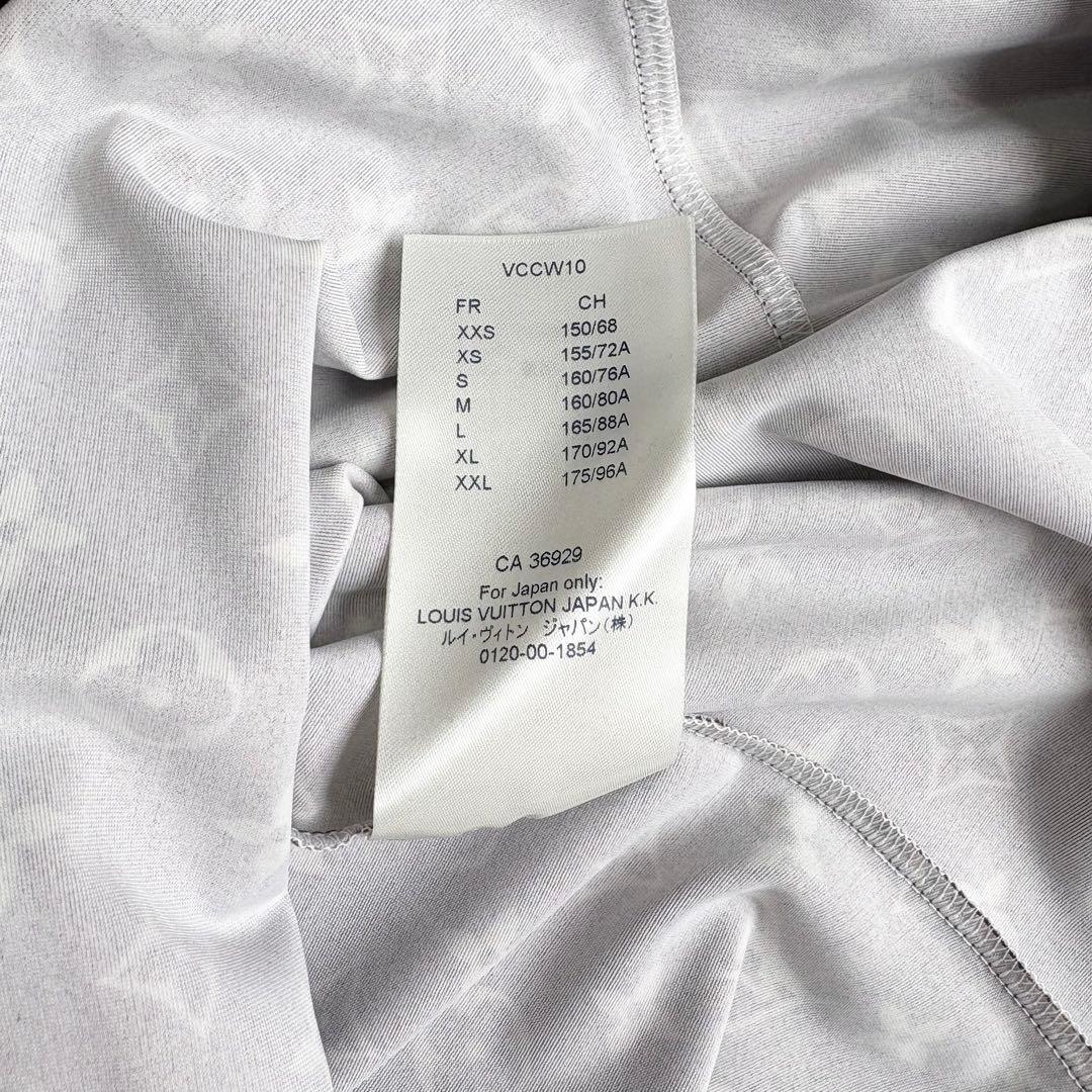 ルイヴィトン タグ付き新品未使用 モノグラム総柄ブラウス バック