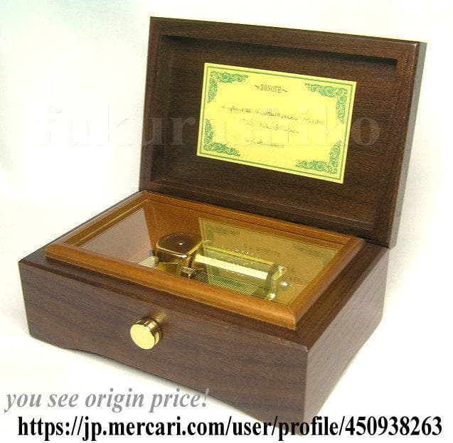 ★専用★新品30弁ジブリ「風立ちぬ」♪旅路～夢中飛行オルゴール320オルフェウス ニデック オルゴール 50弁 オルフェウス メイプル鏡面仕上 久石譲