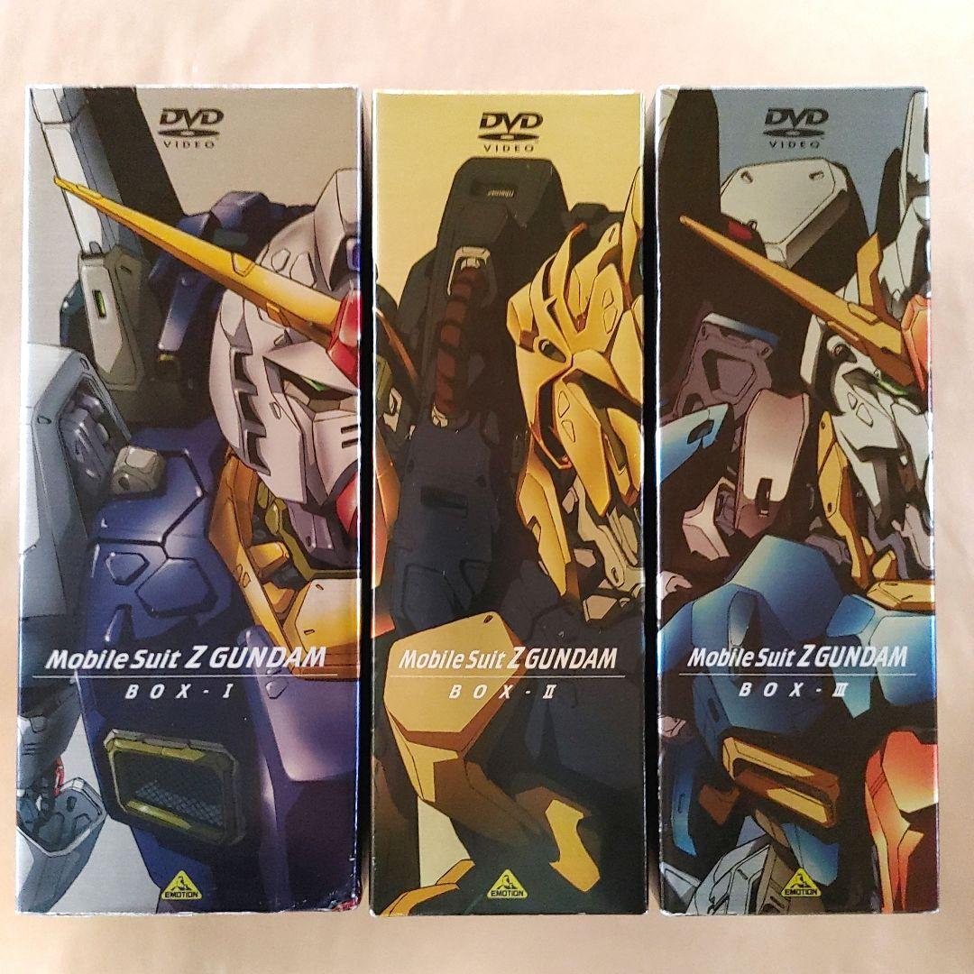 機動戦士Zガンダム Part Ⅰ Ⅱ Ⅲ（1 2 3）セット メモリアルBOX版