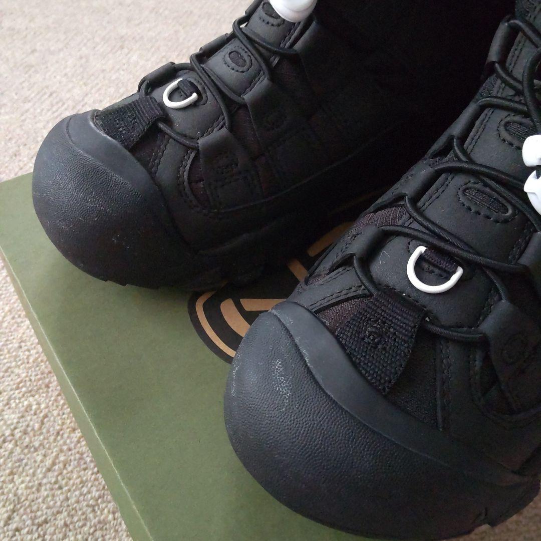 キーン ブーツ シューズ 黒 23.5 新品 訳あり